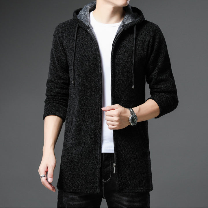 Urban leisure jacket for men with hood Lune London