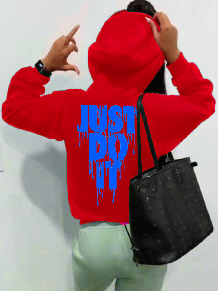 Women’s hoodie with creative graphics and relaxed fit Lune London
