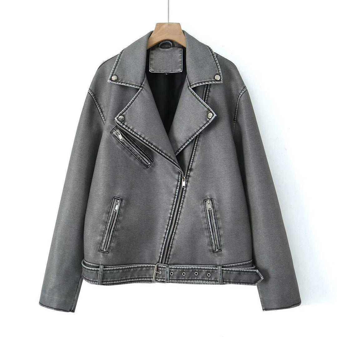 Lune London Vintage Biker Jacket for Women