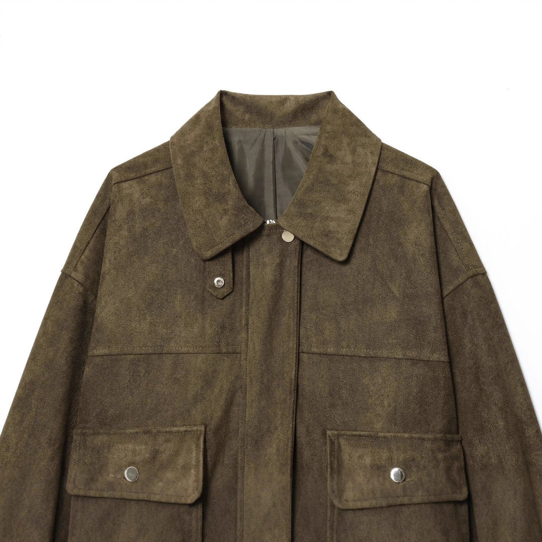 Fashion utility jacket for women with practical pockets Lune London