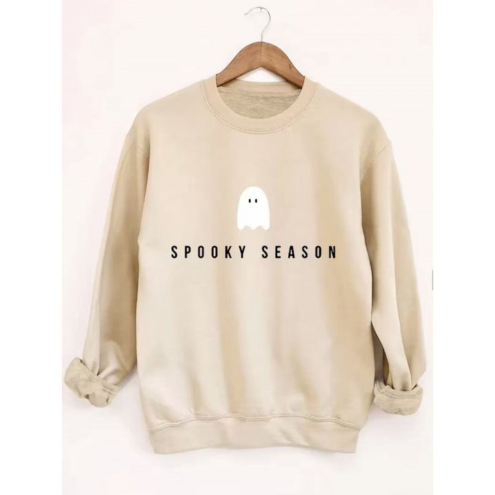 Women's sweatshirt with casual spooky design and soft inner fleece Lune London