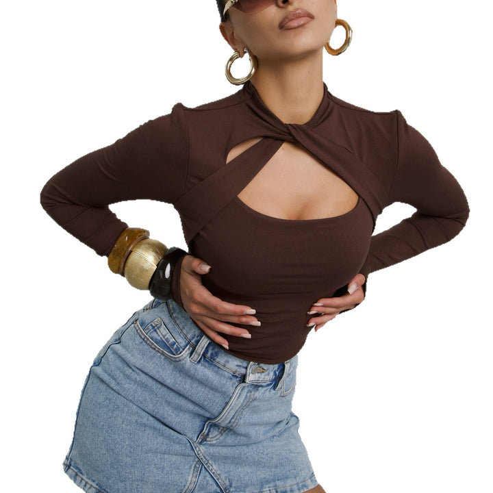 Long sleeve body for women with an innovative cut-out design Lune London