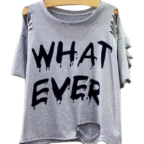 Women's Trendy Oversized T-Shirt with Refined Cut-Out Sleeves Lune London