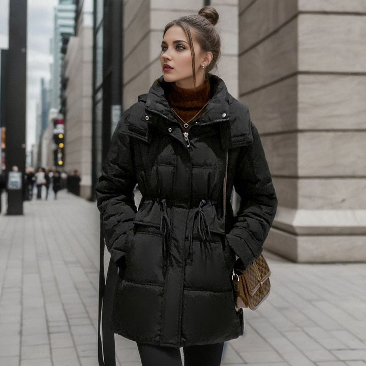 Women's Warm Winter Jacket with Practical Hood Lune London
