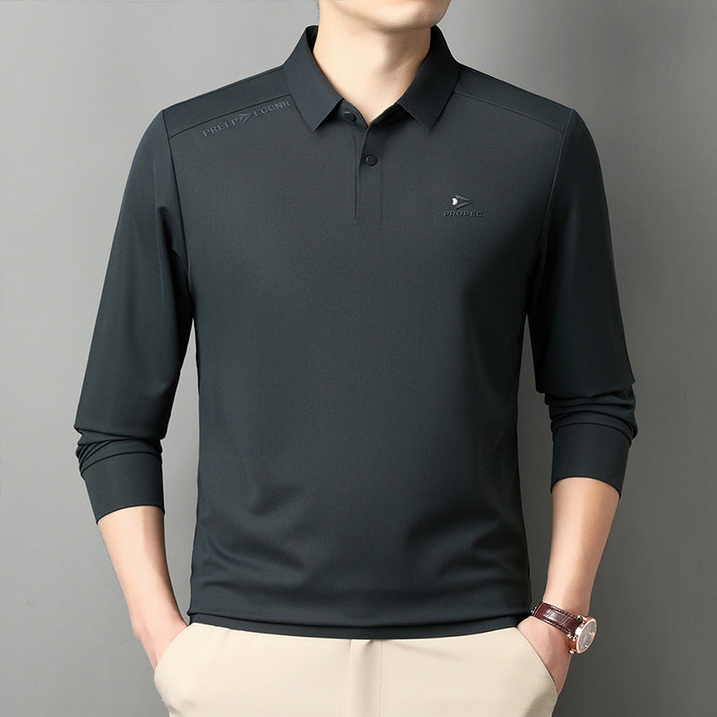 Men's polo with functional design and breathable structure Lune London