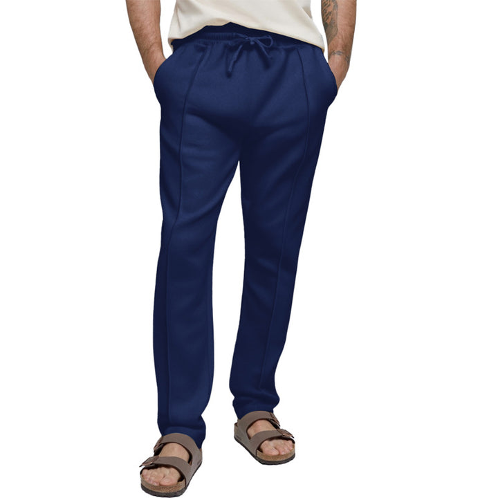 Sport Leisure Pants for Men with Elastic Waist and Side Pockets Lune London