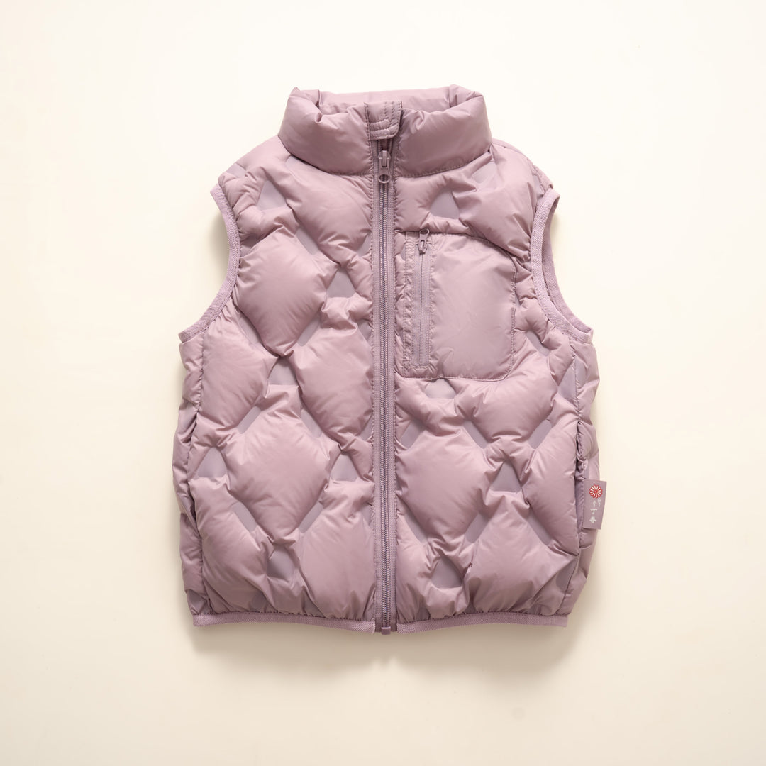 Ladies lightweight quilted jacket with high collar Lune London