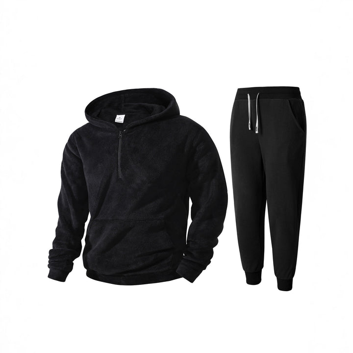 Men's cozy fleece hoodie and jogging pants Lune London