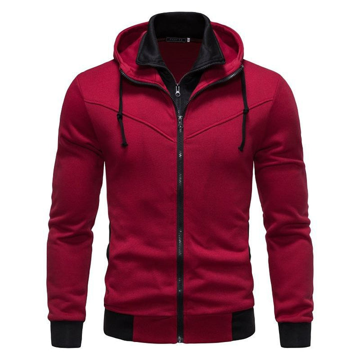 Men's sports hoodie with a modern cut and practical zip pockets Lune London