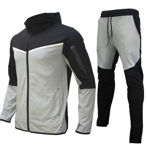 Men's sports tracksuit set with breathable materials and practical zip pockets Lune London