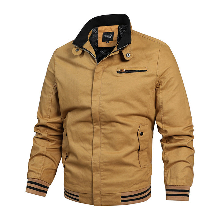 Stylish transition jacket for men with trendy contrasts Lune London