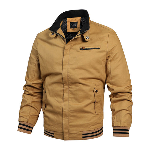 Stylish transition jacket for men with trendy contrasts Lune London