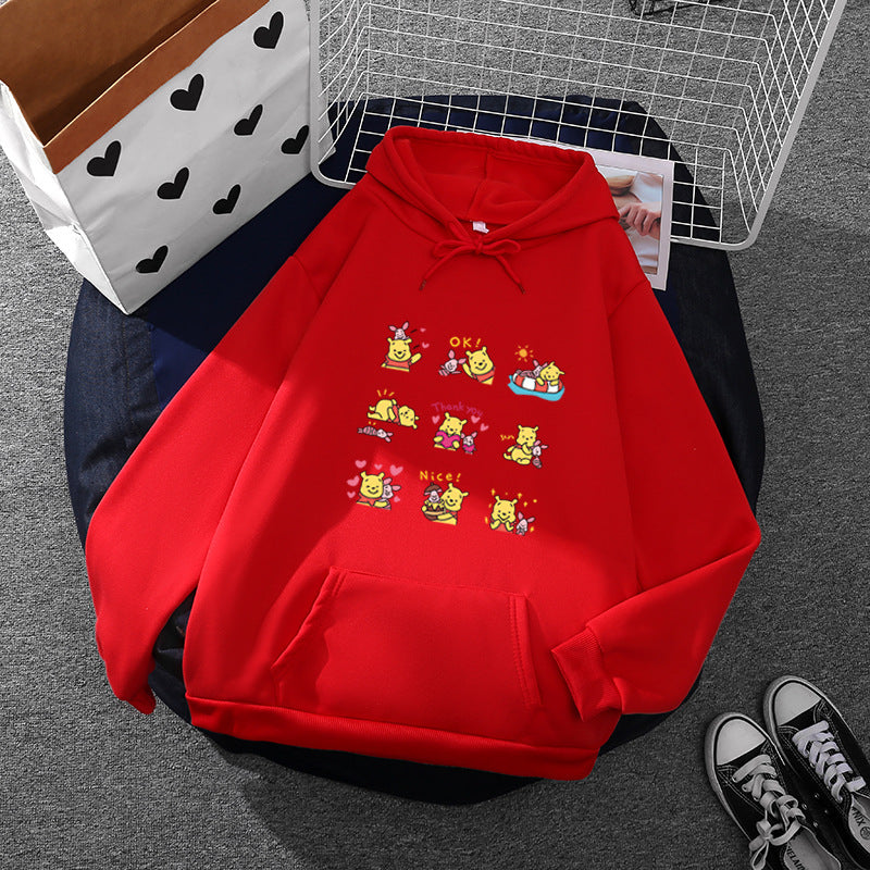 Women's hoodie with cute pattern Chic & Stil