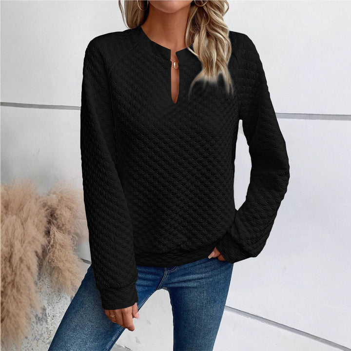 Women's sweatshirt with textured design Lune London