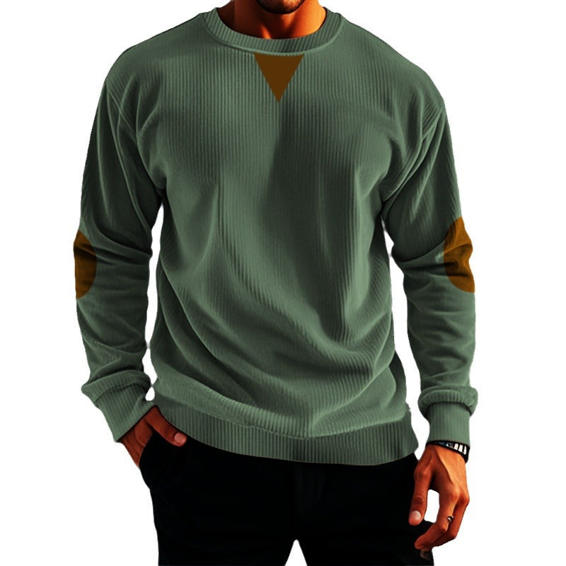 Comfortable fleece pullover for men with Lune London structure