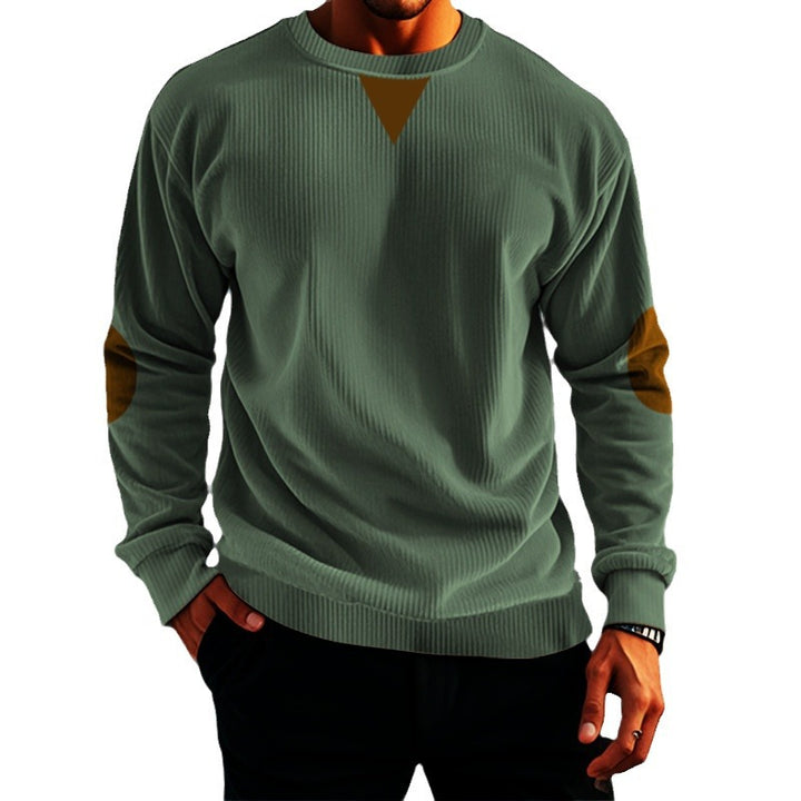Comfortable fleece pullover for men with Lune London structure