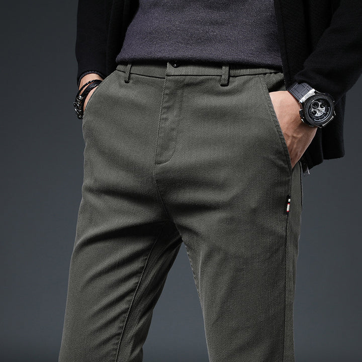 Elegant and slim chino pants for men Lune London