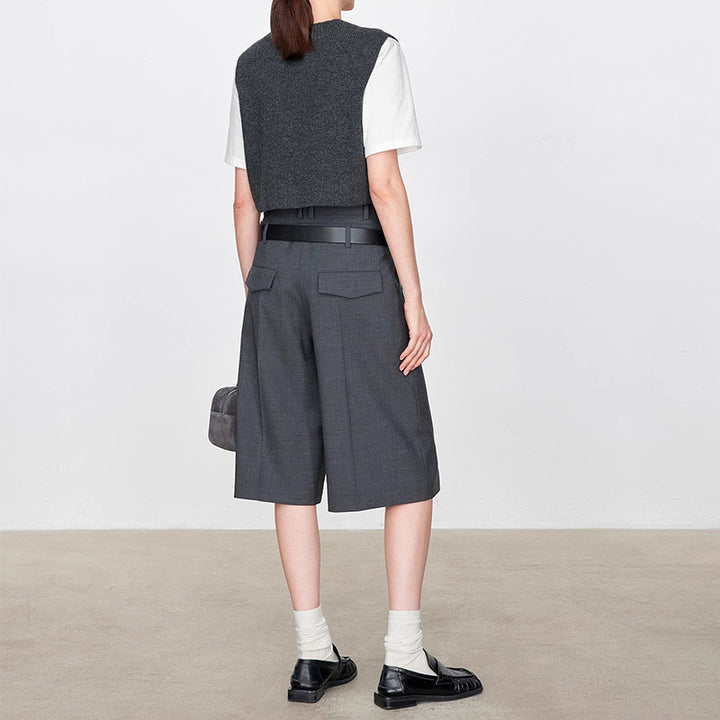 Veste courte féminine à la mode et décontractée avec coupe ample Chic & Stil