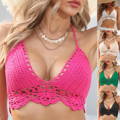 Ladies crochet bralette top Lune London