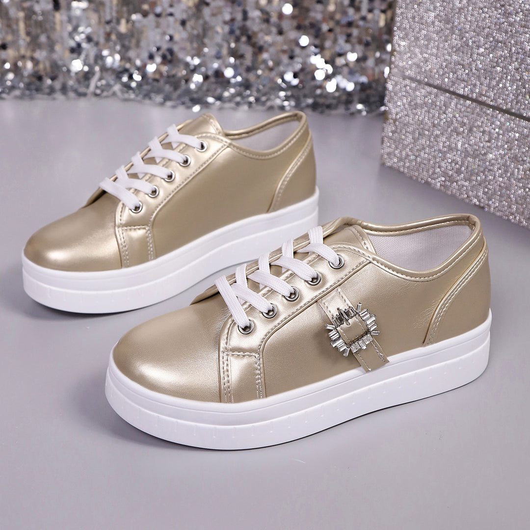 Ladies Fashion Platform Sneakers Lune London