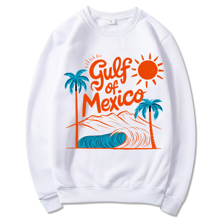 Sweatshirt femme avec design graphique maritime et coupe décontractée Chic & Stil