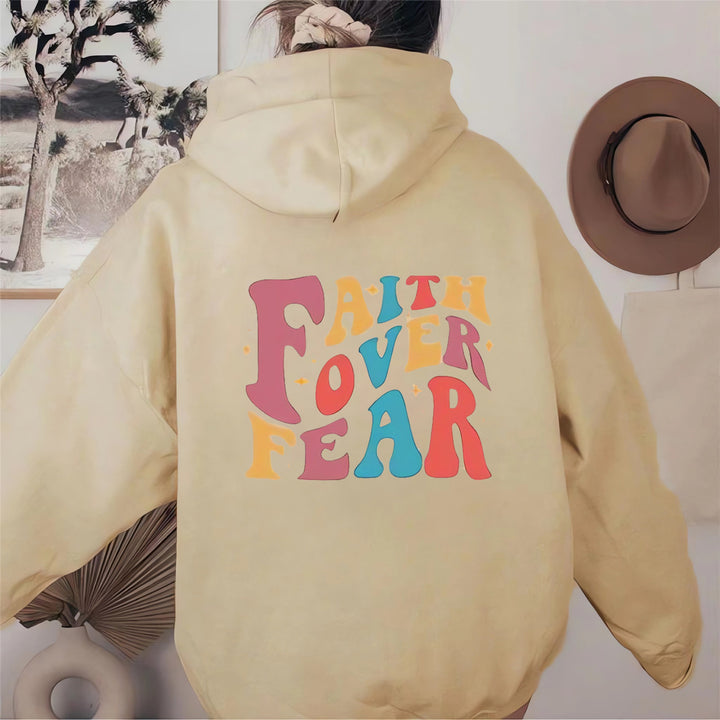 Ladies hoodie with unique graphic display Lune London