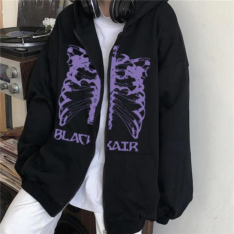 Women’s hoodie with innovative skeleton design Lune London