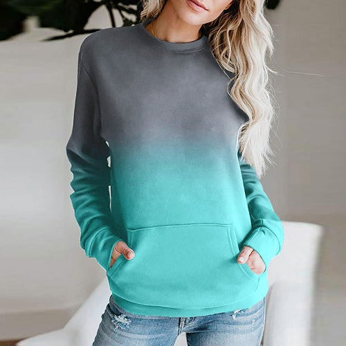 Ladies Casual Hoodie with Lune London Gradient