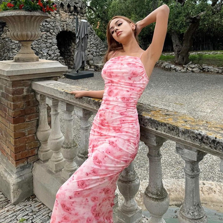 Chic and stylish women's bodycon midi dress