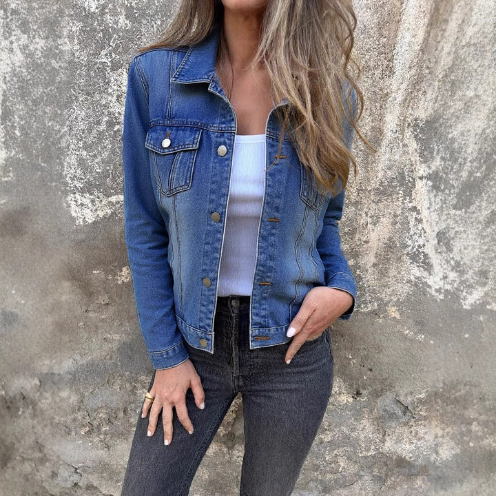 Dames Veste en Jean Chic & Stil