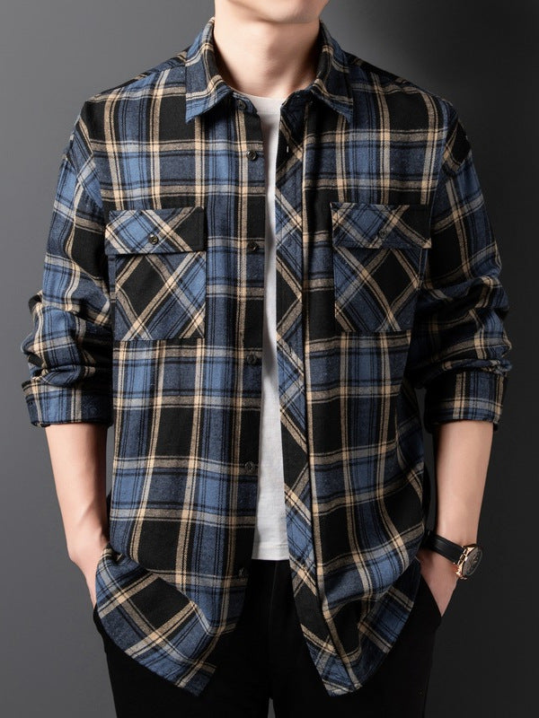 Checked shirts for women with double breast pockets Lune London