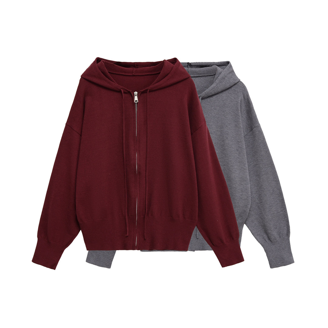 Casual hooded jacket for women with zipper and soft lining Lune London