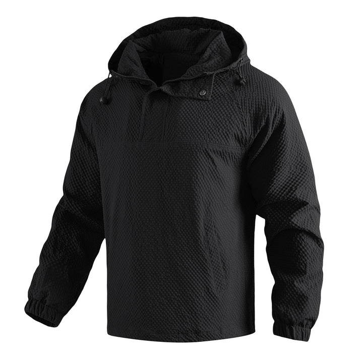 Lightweight anorak jacket for men with practical cord Lune London