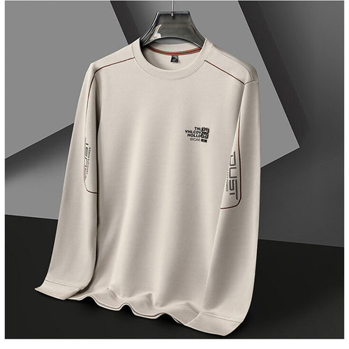 Men's sweatshirt with innovative breathable technology and a sporty chic design