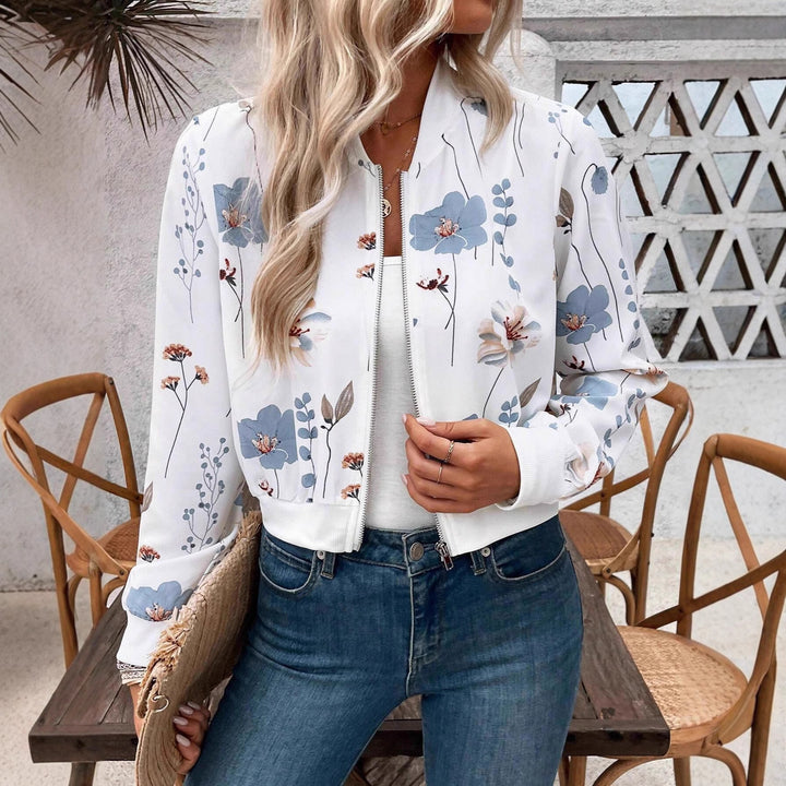 Women's printed bomber Lune London