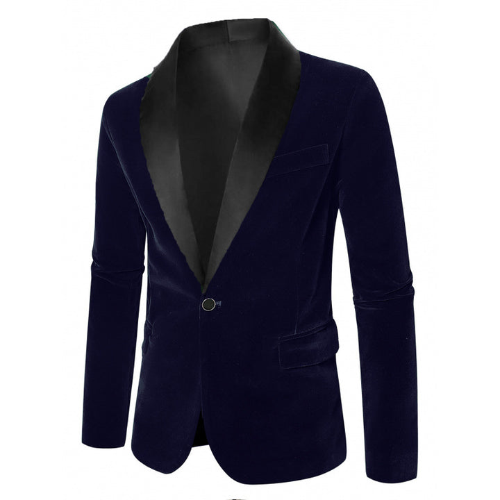Velvet jacket for men with elegant lapels Lune London