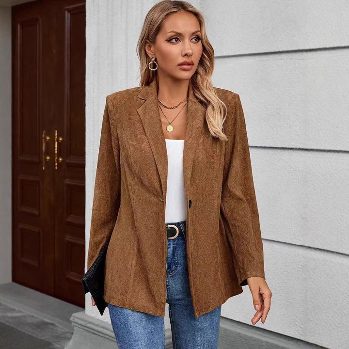 Trendy oversized blazer for women in structured material Lune London