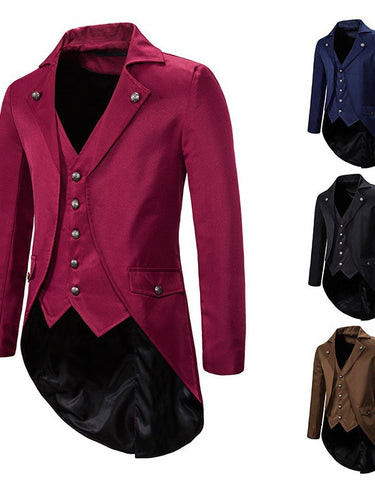 Elegant coat for men with asymmetrical cut and refined details Lune London