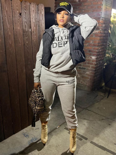 Women's combined sports set with hoodie and jogger pants Lune London