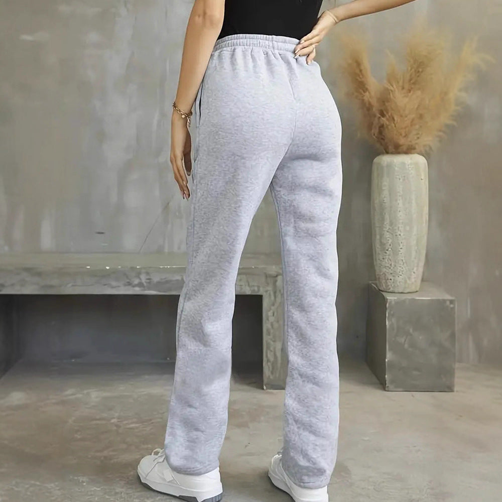 Women's comfortable leisure pants with high waistband Chic & Stil