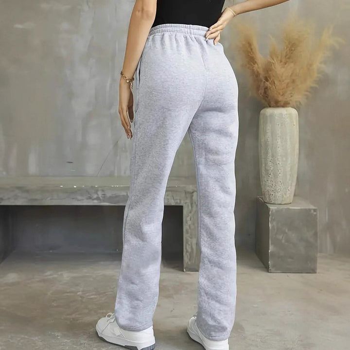 Women's comfortable leisure pants with high waistband Chic & Stil