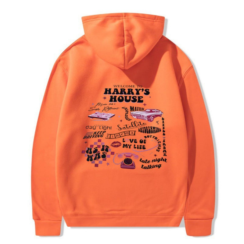 Women's Hooded Sweatshirt with Unique Graphic Design Lune London