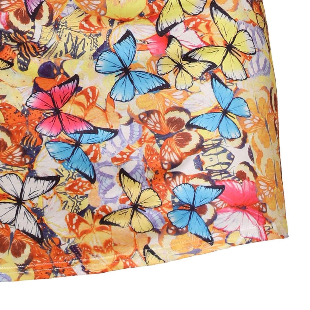 Ladies Living Butterfly Print Tank Dress Lune London