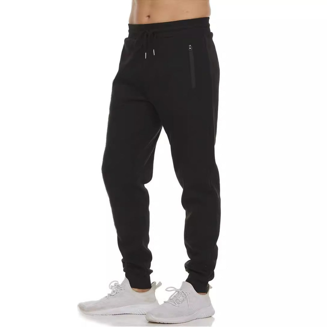 Men's jogging pants with side zipper Lune London