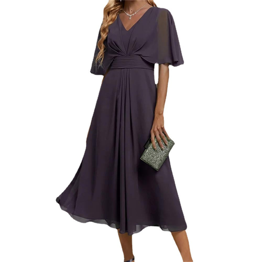 Chic and stylish fluid midi dresses for women