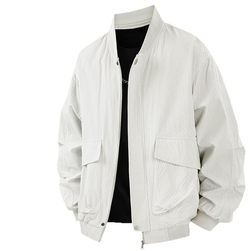 Casual bomber jacket for men with practical pockets Lune London