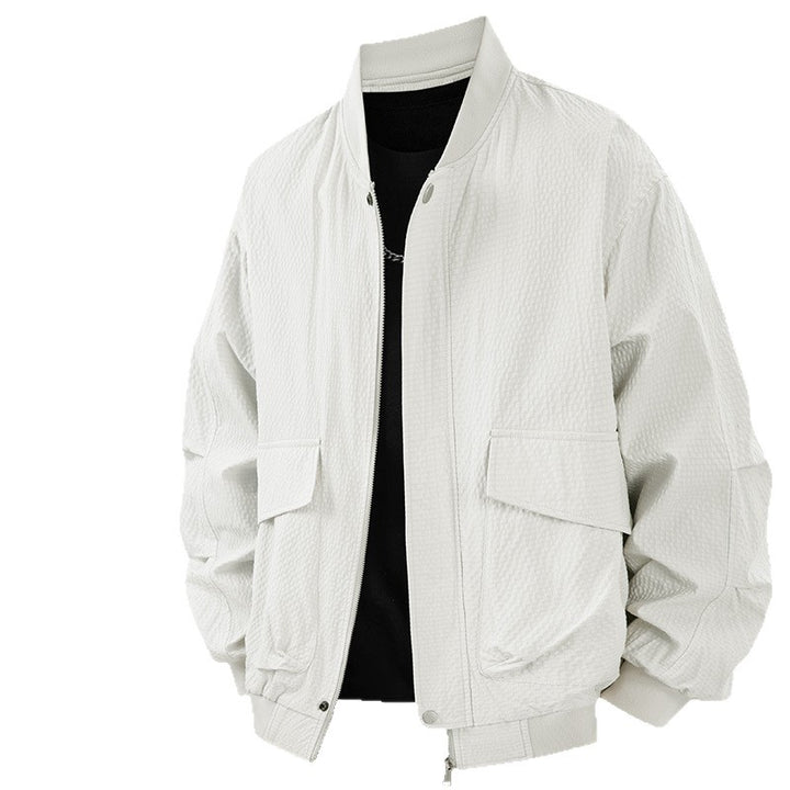 Casual bomber jacket for men with practical pockets Lune London
