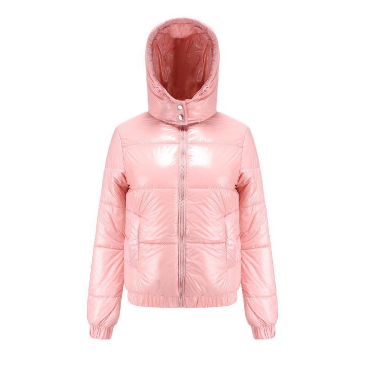 Ladies winter coat shiny Lune London