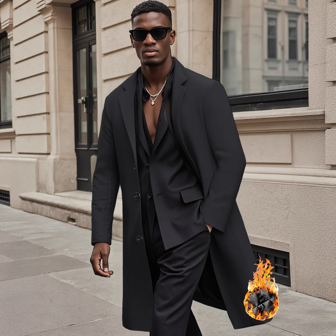 Elegant and stylish long coat for men Lune London