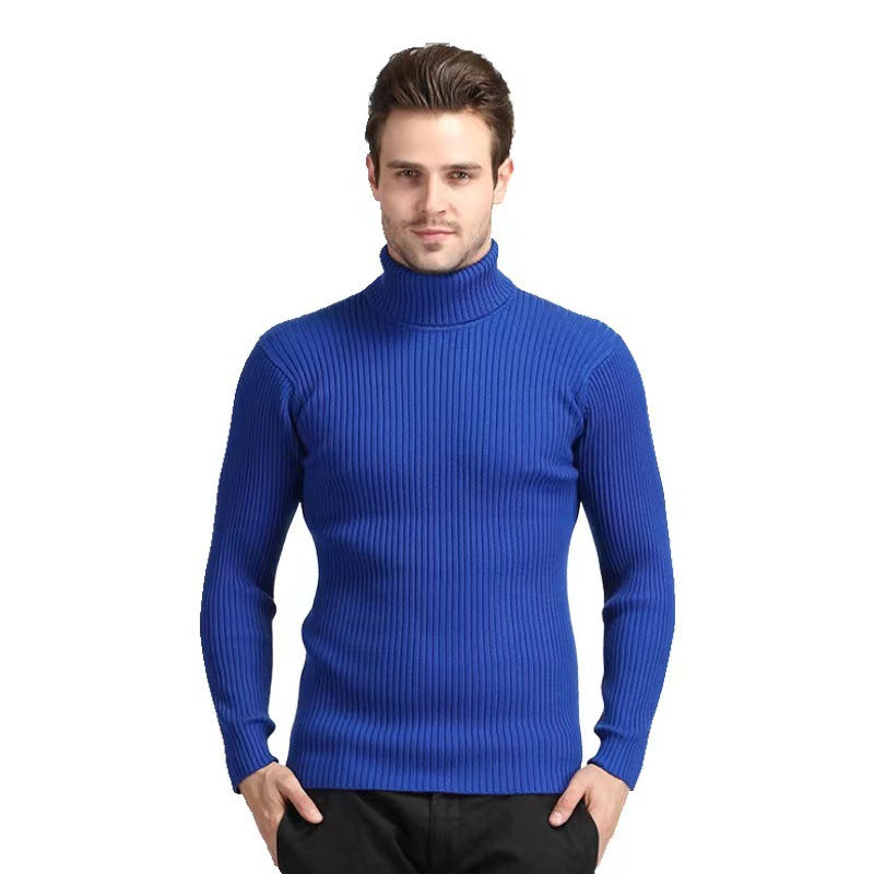 Women’s turtleneck sweater with an elegant ribbed structure Lune London
